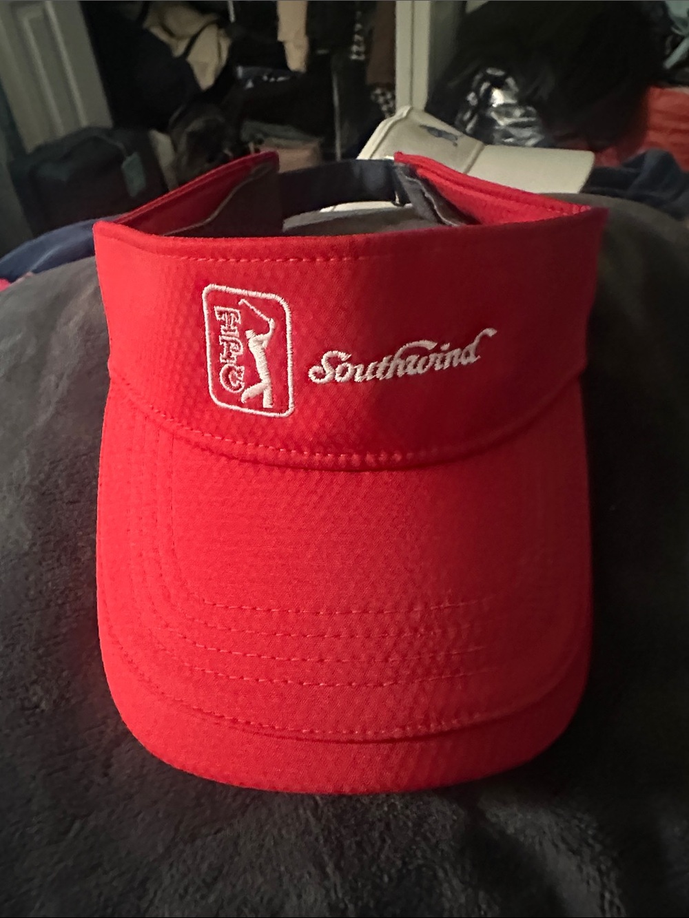 Southwind Red Golf Visor - Women's Accessories Hat